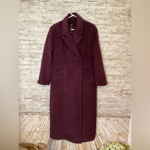 Quince Cashmere and Wool blend Classic single breasted coat - Picture 3 of 6